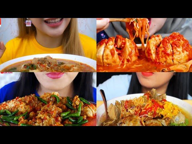 #32 Request ASMR MUKBANG BAKSO TETELAN KUAH HOT MERCON 