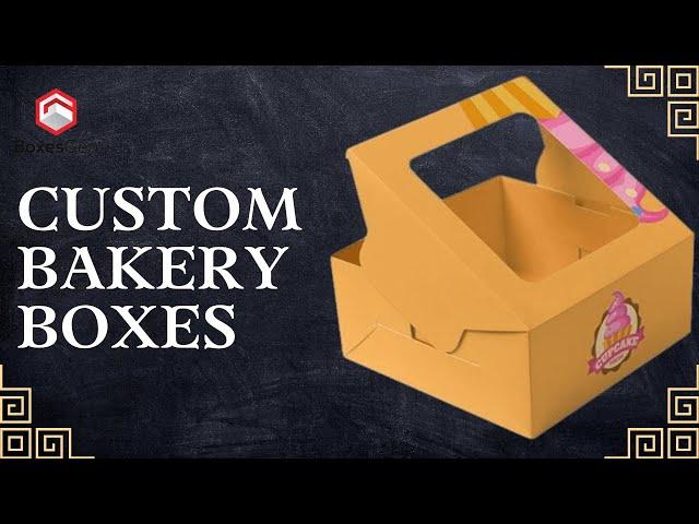 Custom Bakery Boxes - BoxesGen #custombox