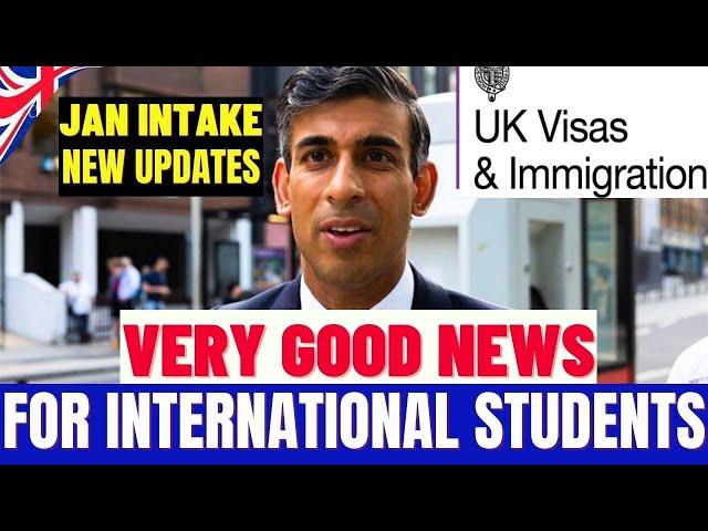 Good News!! UK International Students: January Intake Updates 2024: Student Visa New Update: UKVI