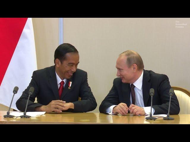 Presiden Jokowi di Rusia