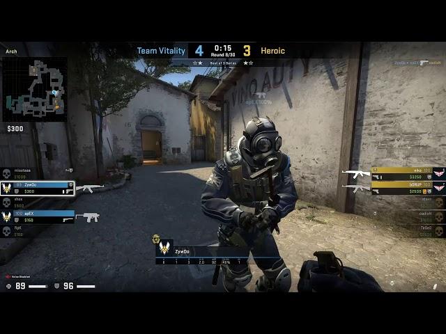 CSGO POV ZywOo (27/11) vs. Heroic [de_inferno] - cs_summit 6 Europe (29.06.2020)