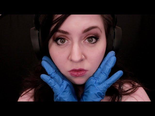 ️ // [ASMR] Unintelligible Whispers just for you. [gloves] [face touching] [brushing] [tapping]