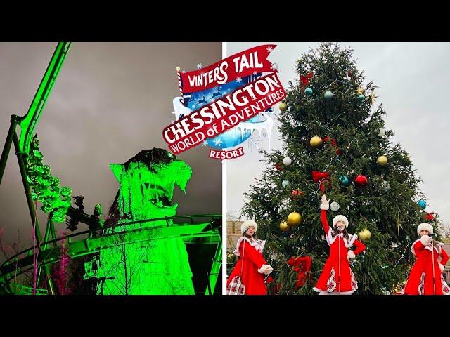 Chessington Winter's Tail Vlog 2024 - Mandrill Mayhem, Christmas Shows & MORE!