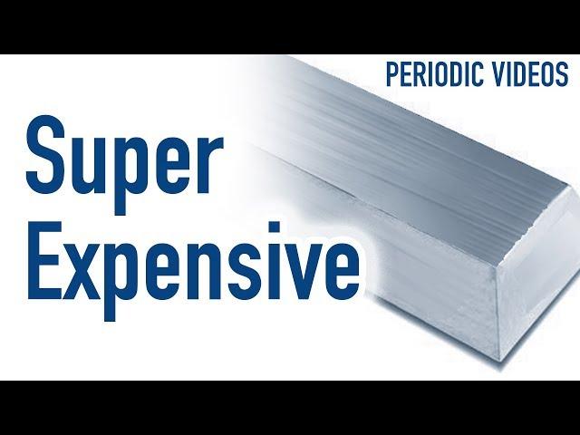 Super Expensive Metals - Periodic Table of Videos