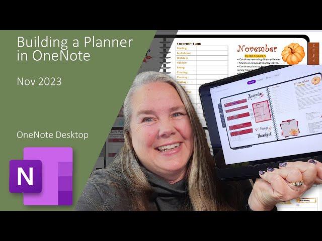 How to Build a linked planner in OneNote