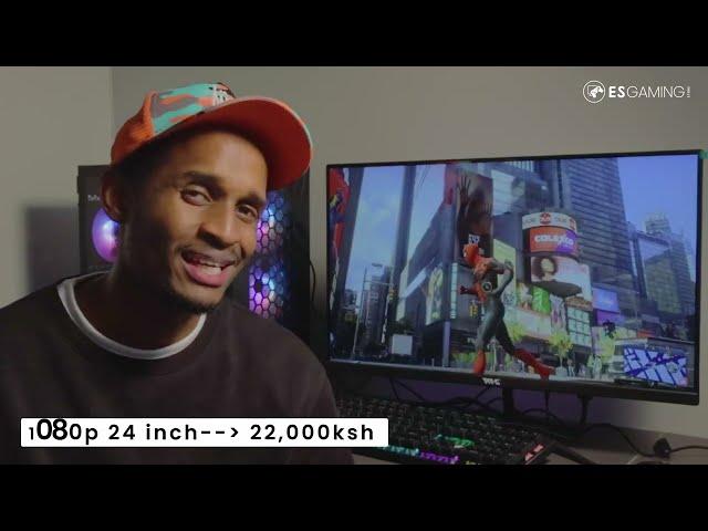 Affordable 165HZ IPS Kenyan Gaming Monitor:THE TARG by ESGAMING@BloodyActorX