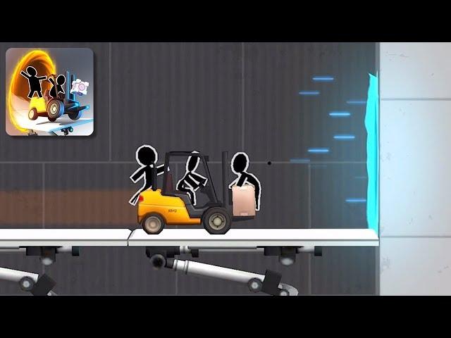 Bridge Constructor Portal - Gameplay Trailer (iOS, Android)