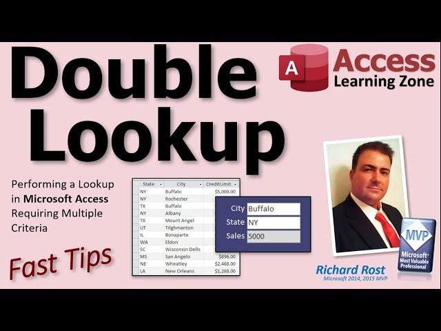 Performing a Double Lookup in Microsoft Access Requiring Multiple Criteria