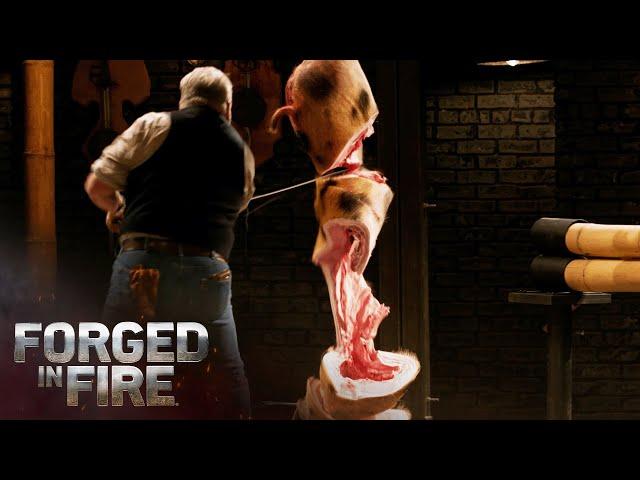 JAPANESE GREATSWORD Lives Up To Its Name! | Forged in Fire (Season 9)