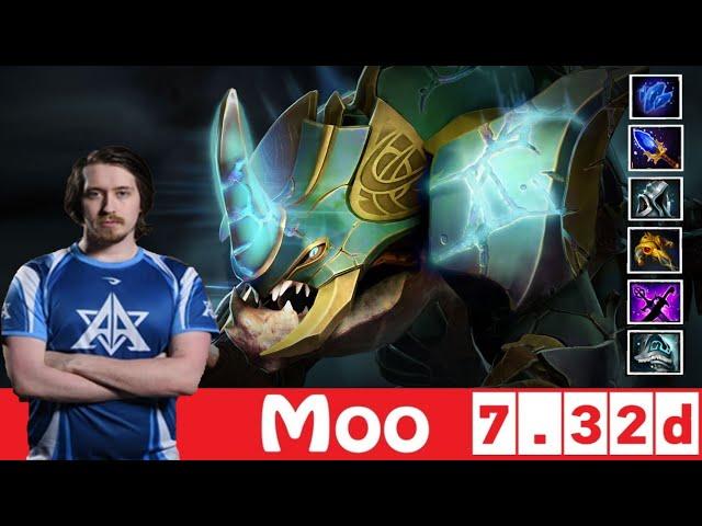 [DOTA 2] Moo the PRIMAL BEAST [OFFLANE] [7.32d]