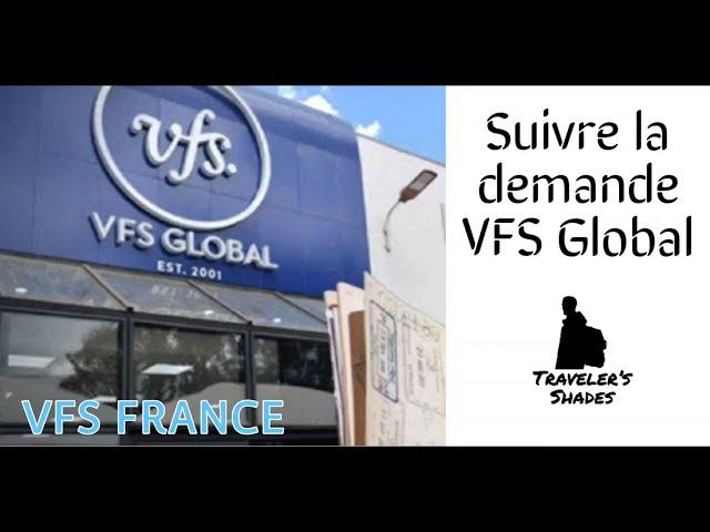 Comment suivre votre passeport VFS France - كيفية تتبع جواز السفر فيزا فرنسا