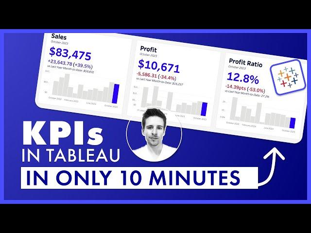 Create KPIs in Tableau in Just 10 Minutes!