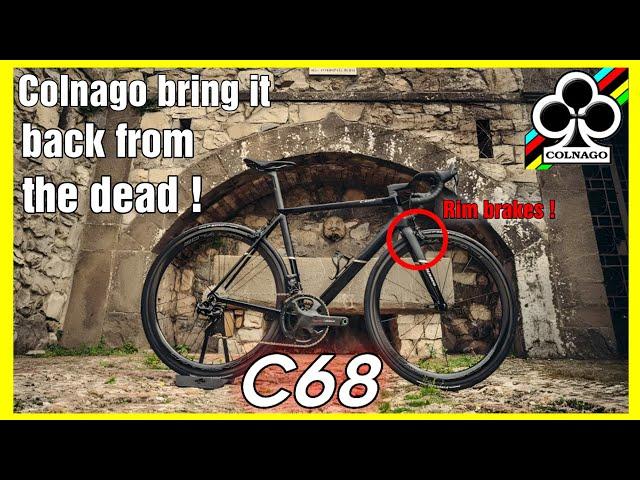 The new Colnago C68 rim brake | for people with a sophisticated cycling culture !