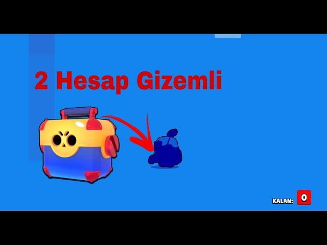 2 Hesap 1 Gizemli ?? - BRAWL STARS KUTU AÇILIMI - TAHSİNSON TV-