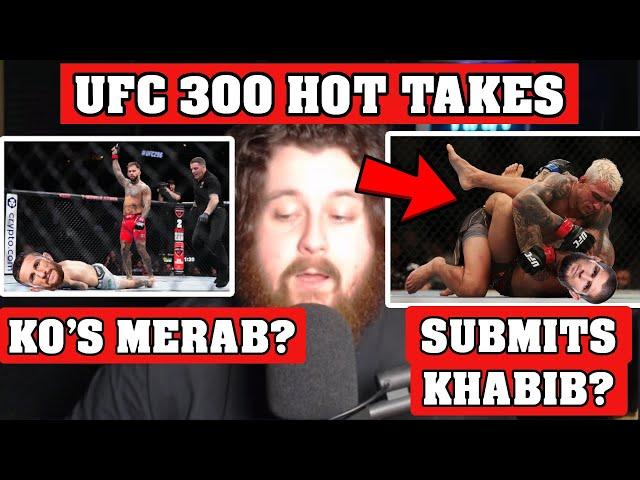 The MMA Guru Reveals His UFC 300 HOT TAKES? Oliveria SUBMITS Khabib? Garbrant SLEEPS Merab?