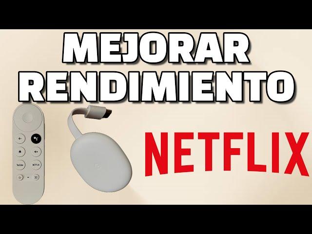 Actualizar apps Chromecast 4 Google tv Acelerar Solución error Netflix igualado velocidad fotogramas