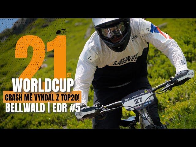 Crash mě připravil o TOP20 na dalším Svěťáku! Bellwald - EDR Worldcup #5 2024