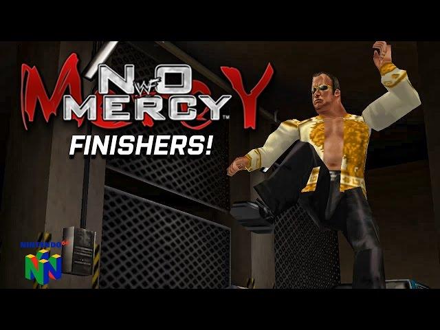 WWF No Mercy - All Finishers (N64)