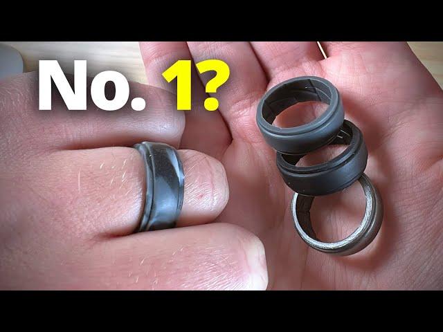 Amazon's #1 Men's Wedding Ring: ThunderFit Men's Silicone Rings Review