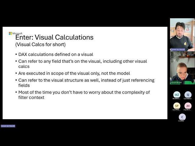 Visual Calculations: Making DAX Easier (DUG Indiana - Jan.8, 2025)