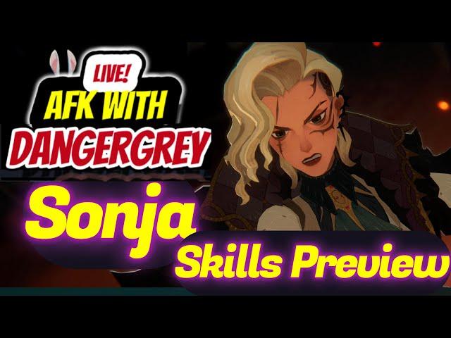 SONJA ~ Full Kit Breakdown!! [ AFK Journey | Analytica | AFKwDG ]