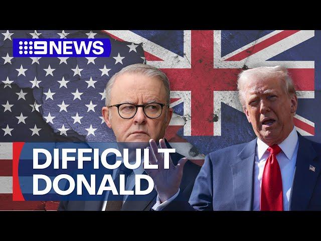 Australia caught in the middle of Trump tariff turmoil | 9 News Australia