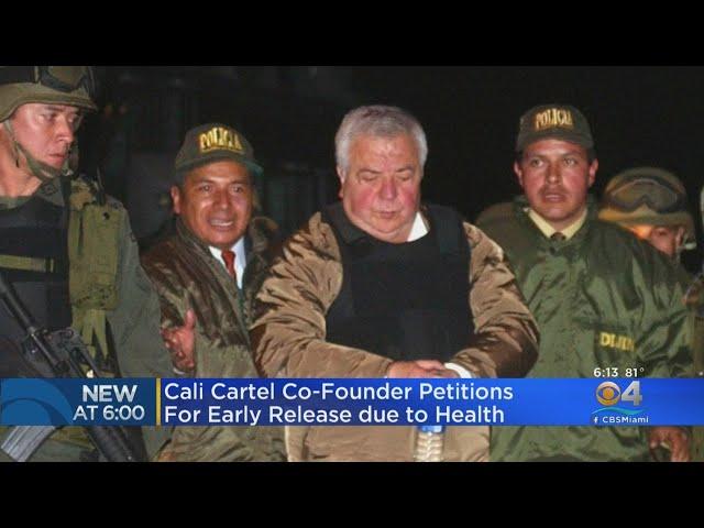 Cali Cartel Co-Founder Petitions For Early Release Due To Health