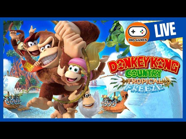 Jogando Donkey Kong tropical freeze | Nintendo Switch  ️⭐⭐⭐⭐⭐ 17-07-2024