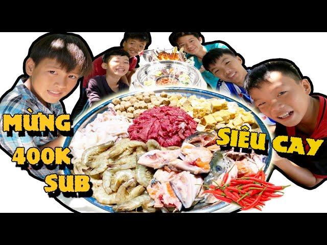 Anh Ba Phải | Ăn Mừng 400K SUB Nồi Lẩu Thái Với Mâm Hải Sản KHỔNG LỒ SIÊU CAY | Celebration 400K SUB