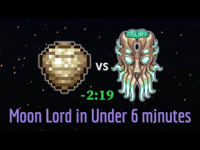 Terraria Moon Lord in 5:56 - Journey mode Speedrun [Former WR]