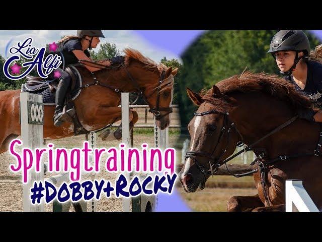 Lia & Alfi - Springtraining mit Dobby und Rocky