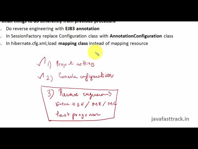 Hibernate Mapping With Annotation Reverse Engineering Example