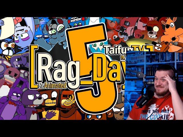 [Rag_Days] REANIMATED | РЕГ ДЕЙС 5 (ФНАФ анимация) | РЕАКЦИЯ на Taifun TV