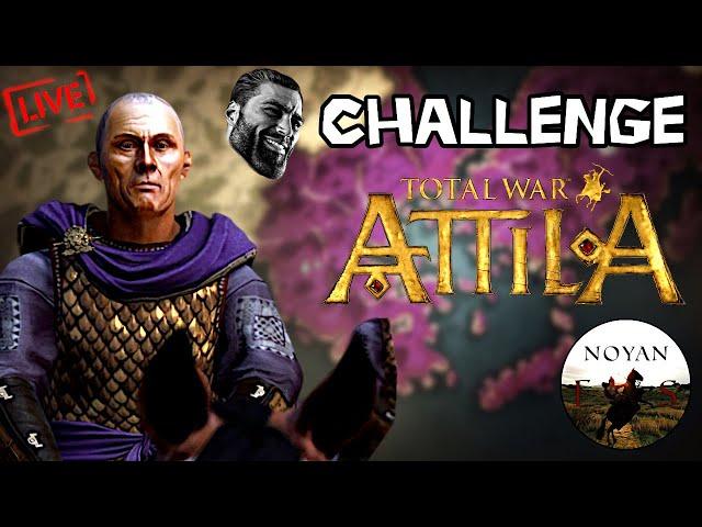 Dzisiaj ruszamy na Persję! (Wschodni Rzym - CHALLENGE ) TW: ATTILA (LEGENDARNY) Stream#2