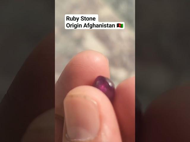 Ruby5 plus carat No heat no treatment Origin Afghanistan Beautiful with excellent luster.#ctmruby