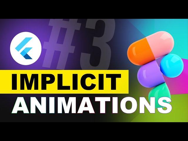 Flutter Implicit Animations | AnimatedRotation in Flutter | Easily animate any Flutter widgets