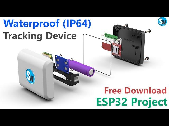 ESP32 GPS Tracking Device | Vehicle Tracking System | Enclosure design.