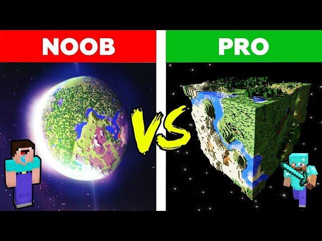 Minecraft - NOOB vs PRO : SPACE in Minecraft ! AVM SHORTS Animation