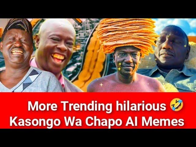 El Chapo!Trending Kasongo Wa Chapati AI Generated Memes  Funny Kenyan reactions of Chapati