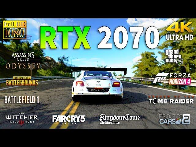 GeForce RTX 2070 Test in 10 Games 1080p and 4K