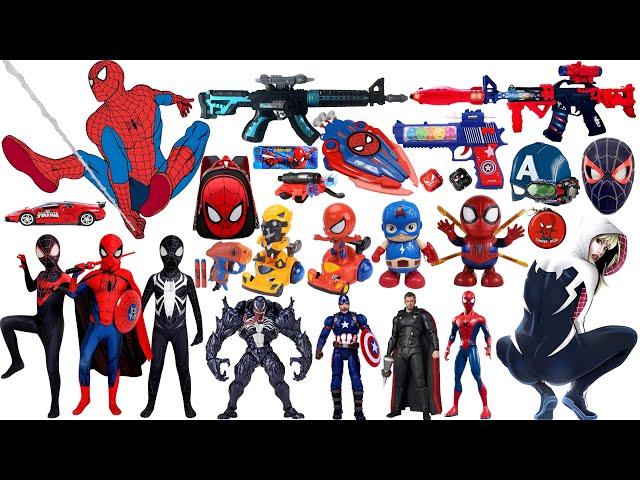 Spider Man action doll | Marvel popular toy unboxing | Marvel electric Spider Man toy gun