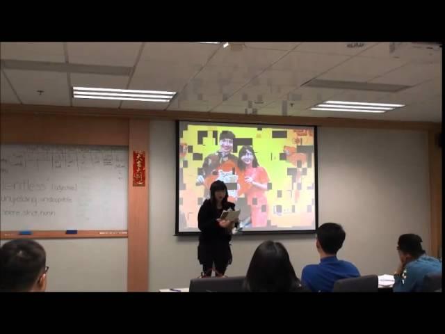 HKBU School of Business Toastmasters Club Meeting - Feb 4, 2015 - Evaluation