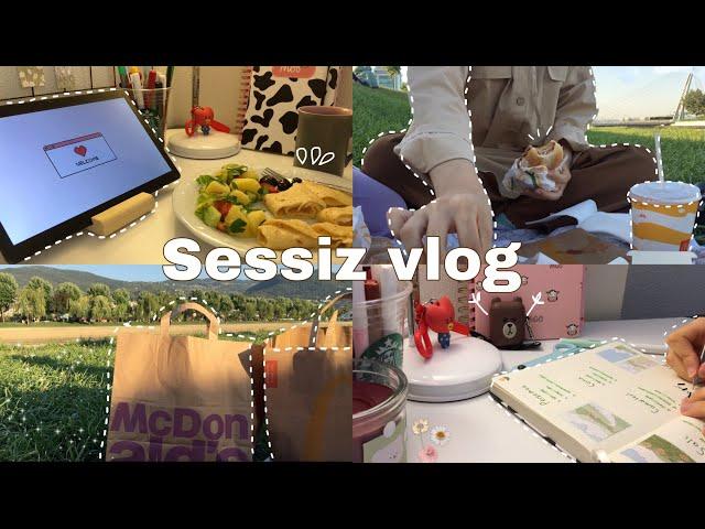 sessiz vlog / yaz tatilinde verimli birkaç günüm 