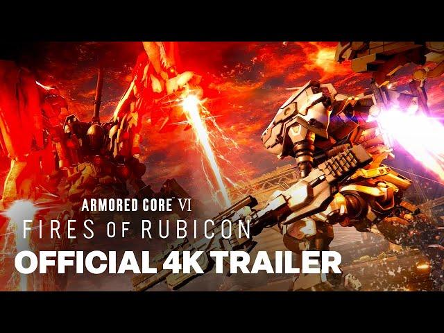 Armored Core 6 Fires of Rubicon Official Gameplay and Release Date Trailer