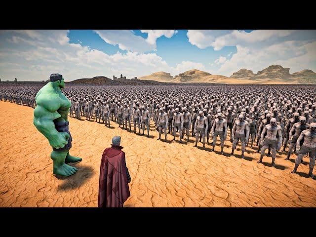 HULK & DOCTOR STRANGE VS 1,000,000 ZOMBIES - Ultimate Epic Battle