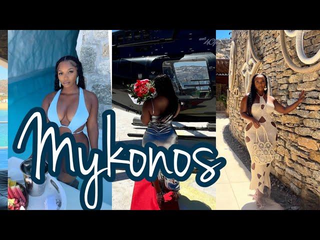 MYKONOS TRAVEL VLOG | CAVO TAGOO | LUXURY VILLAS, PRIVATE HELICOPTER, BEACH CLUB AND MORE