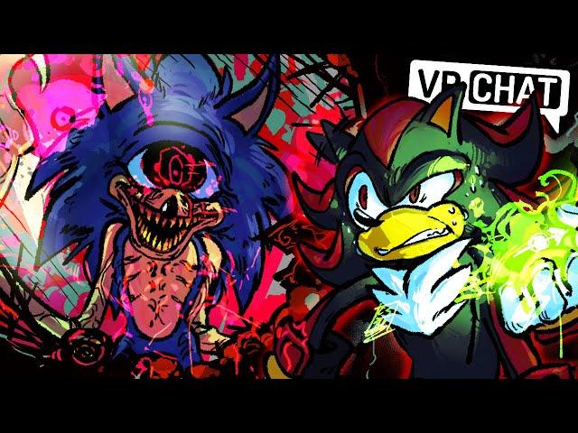 Shadow Meets Sonic.EYX! (VR Chat)