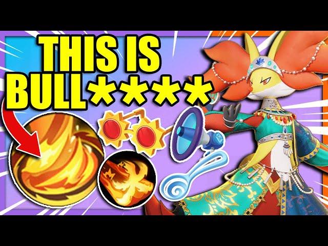 FIRE SPIN DELPHOX will FRUSTRATE the Enemy Team to the Fullest | Pokemon Unite