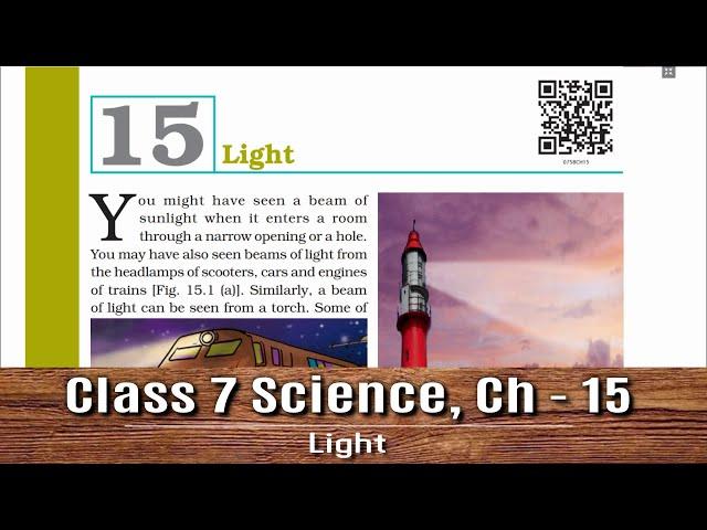 Class 7 Science Chapter 15 | NCERT | Light