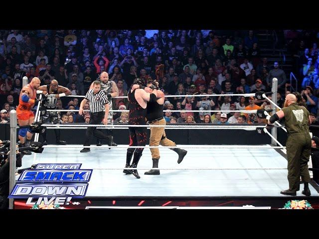 Kane, Ryback & The Dudley Boyz vs. The Wyatt Family: SuperSmackDown – 22. Dezember 2015